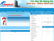 Tablet Screenshot of nhaquan8.net